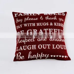 Wenyu Jacquard Fabric Sofa Designs Pillow Case thumbnail-5