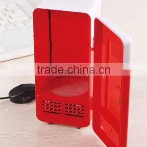 Freezing & Heating Mini Fridge USB Cooler For Bottle 1 Box Drink thumbnail-6