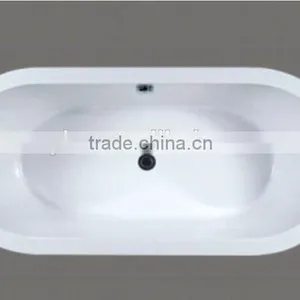 Acrylic Oval Acrylic Bathtub thumbnail-1