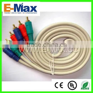 1.2m/4ft Triple 3 RGA Audio Video AV Cable thumbnail-2