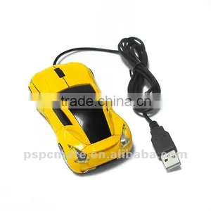 Logo Printing 3D Wired Car Mouse Top Brand thumbnail-1