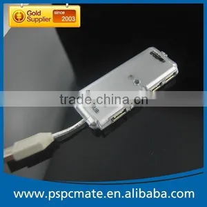 China Origin Best Portable Slim Funny Crystal 2.0 Mini 4 Port Usb Hub thumbnail-1