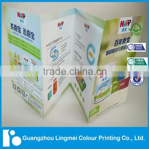 Personalized Custom Colorful Tri-fold Brochure Printing China thumbnail-2