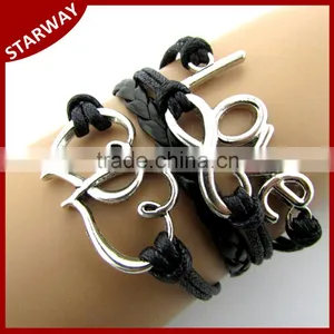 HOT Selling Wholesale DIY Bracelet Infinity Love Bracelet/ thumbnail-1