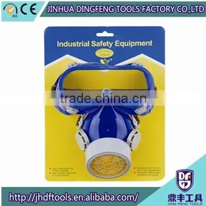 High Filter Chemical Respirator Mask to Prevent Fumes / Toxic Gas+ Glasses Goggles Set Safety Equipment Protection thumbnail-3