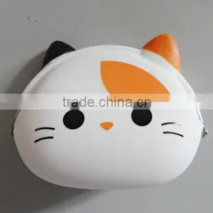 Colorful Silicone Cat Printing Coin Purse Original Design for Promotion thumbnail-3