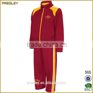Customized Track Suit / Golden Velvet/ Super Poly Track Suit Sports Suit thumbnail-1