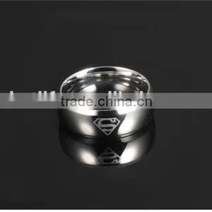 316L Stainless Steel Hot Sale Jewelry Fashion 2016 Supper Hero Man Sexs Ring thumbnail-5