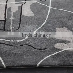 100acrylic/100wool Hand Tufted Carpet For Any Size Living Room RugYB-A039 thumbnail-3