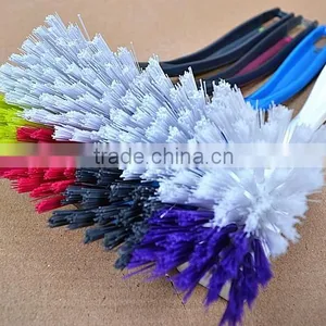 Colourful Plastic Long Handle Holloware PP Bristle Cleaning Dish Brush thumbnail-2
