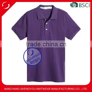 Custom Wholesale Cheap Plain Blank Polo Shirt for Men thumbnail-1