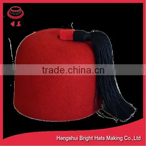 Wholesale Fez Hats With 100% Wool Felt thumbnail-2