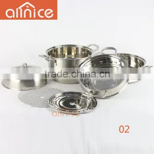 Allnice Brand Luxury Stainless Steel Multilayer Steamer thumbnail-5