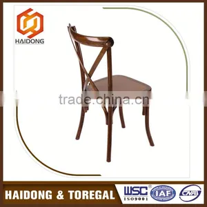 Trade Assurance Beautiful Design Antique Cross Back Oak Dining Chairs thumbnail-4