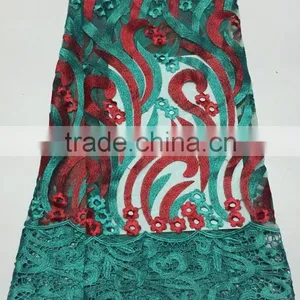 Stones&pearl French Lace Cl60116 With Ployeaster Material Fashionable Design for African Ladies thumbnail-4