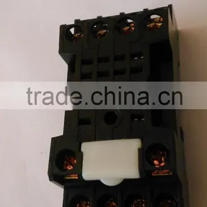 Kontron 12A 4C Contact Din Rail PYF14.5AE With Clip Relay Socket thumbnail-2