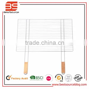 Outdoor Foldable Barbecue Tool Fish Grilling Basket thumbnail-1