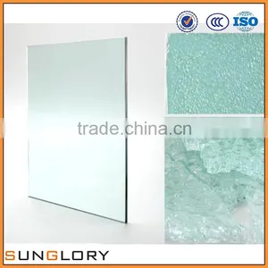 8mm 10mm 12mm 15mm 19mm Safety Tempered Glass Polished Edge , Tempered Glass Cut to Size thumbnail-2