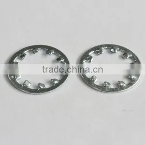 GB861.1 Blue White Zinc Internal Teeth Lock Washers thumbnail-1