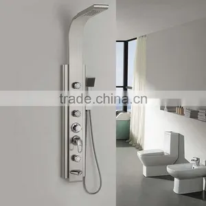 China Supplier 304 Stainless Steel Panel Set Shower Column Y-001 thumbnail-2