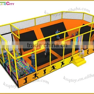 Commercial Large Indoor Trampoline Park / Cheap Trampoline for Adult and Kids thumbnail-1