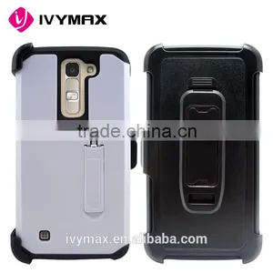 IVYMAX Hot New Products Super Shockproof Hybrid Hard Shell With Bumper for LG K7/M1/Tribute 5 LS675 Phone Cases Quality Choice thumbnail-1