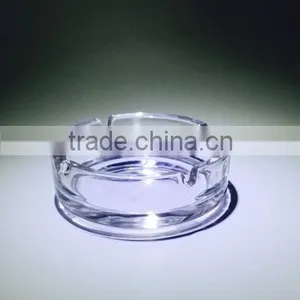 Beautiful Round Glass Ashtray With Customer's Logo thumbnail-2