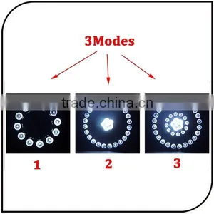 Outdoor Portable Round Shape 36+5 Led 41led 4pcs AA ABS White Camping Light thumbnail-2