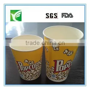 32/46oz Disposable Paper Popcorn Bucket Paper Cups for Popcorn thumbnail-3