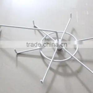 SLATWALL Spinner Jewellery Tie Scalf Shopfittings 6 Prong Display Spinning Hook thumbnail-4