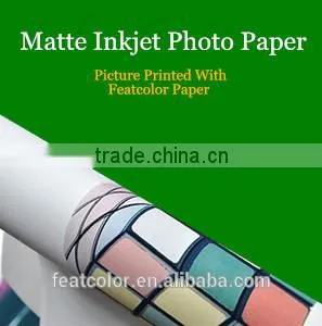 Top Quality 180gsm Matte Photo Paper for Inkjet Print, Waterproof A4 A3 Roll Paper Photo thumbnail-1