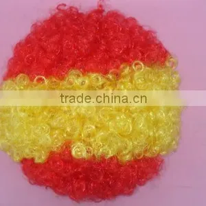Bob Trading Fashion Football Fan Wig/hair Fans Football Scarf thumbnail-1