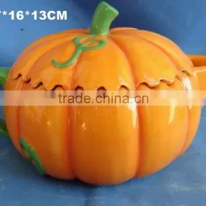 Ceramic Halloween Pumpkin thumbnail-4