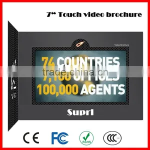 2016 Newest Design Video Postcard/ Video Mailer/ LCD Video Brochure Card thumbnail-1