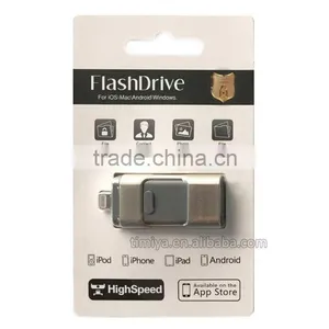 32GB USB Flash Drive 3 in 1 Mobile HD I-Flash Drive IOS/Mirco Connector for IPhone for Android From Timiya Quality Choice thumbnail-3