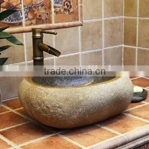 Irregular Natural River Stone Counter Sink thumbnail-4