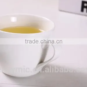 Fancy White Porcelain Sublimation Coffee Cup With Saucer thumbnail-5
