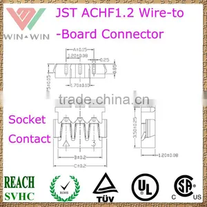 A1203 ACHF 1.2mm Pitch JST Wire to Board Connector thumbnail-4