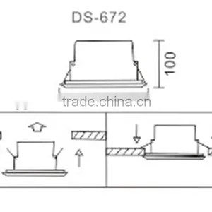 DS-672 High Quality Engineering Plastic Ceiling Speaker thumbnail-4