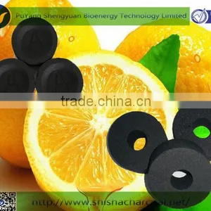 Lemon Mint Flavour Instant Light Shisha Hookah Charcoal thumbnail-1