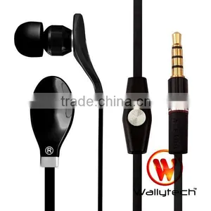 Flat Cable Multifunction Earphone for Iphone thumbnail-1