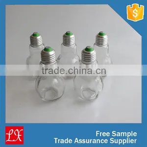 Cear Bulb Shaped Multipurpose Glass Jar thumbnail-5