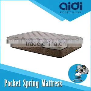 Euro Top 5 Zone Pocket Spring China Latex Mattress thumbnail-1