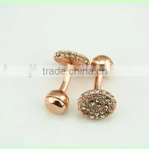 Wholesale Ladylike Cufflinks/Asian Fashion Cufflinks for Jewelry Making thumbnail-1