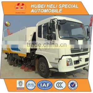 New DONGFENG Tianjin 4x2 HLQ5160TSLD Road Sweeper Truck Good Quality Hot Sale for Sale thumbnail-1