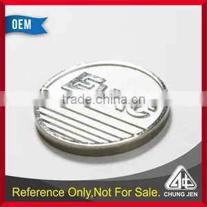Wholesale Bulk Cheap Custom Gold Nickle Euro Trolley Token Manufacturers thumbnail-4