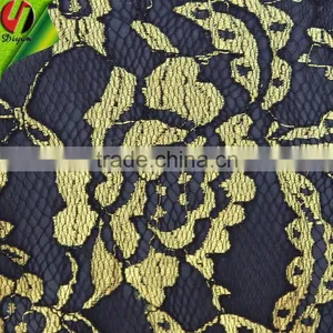 Nylon Polyester Lace Fabric 11019 Women Dress Fabric thumbnail-2
