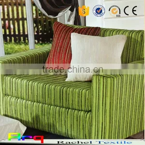 Pure Pinstripe Pattern Chenille Jacquard Fabric Using for Living Room Curtain Sofa Cushions Quality Choice thumbnail-1