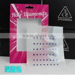 Fashion Style Hair Diamond Hair Extensions Hair Bling Crystal thumbnail-2