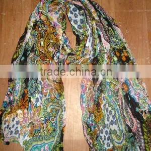 Hot Cotton Printed Scarf thumbnail-1
